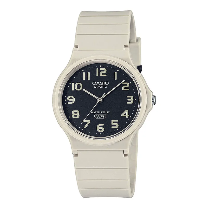 CASIO Collection Μπεζ Rubber Strap MQ-24UC-8BEF
