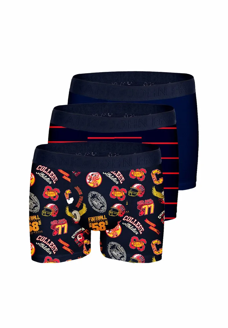 Boxer John Frank Football Πορτοκαλί 3 τεμ. JF3BCA12