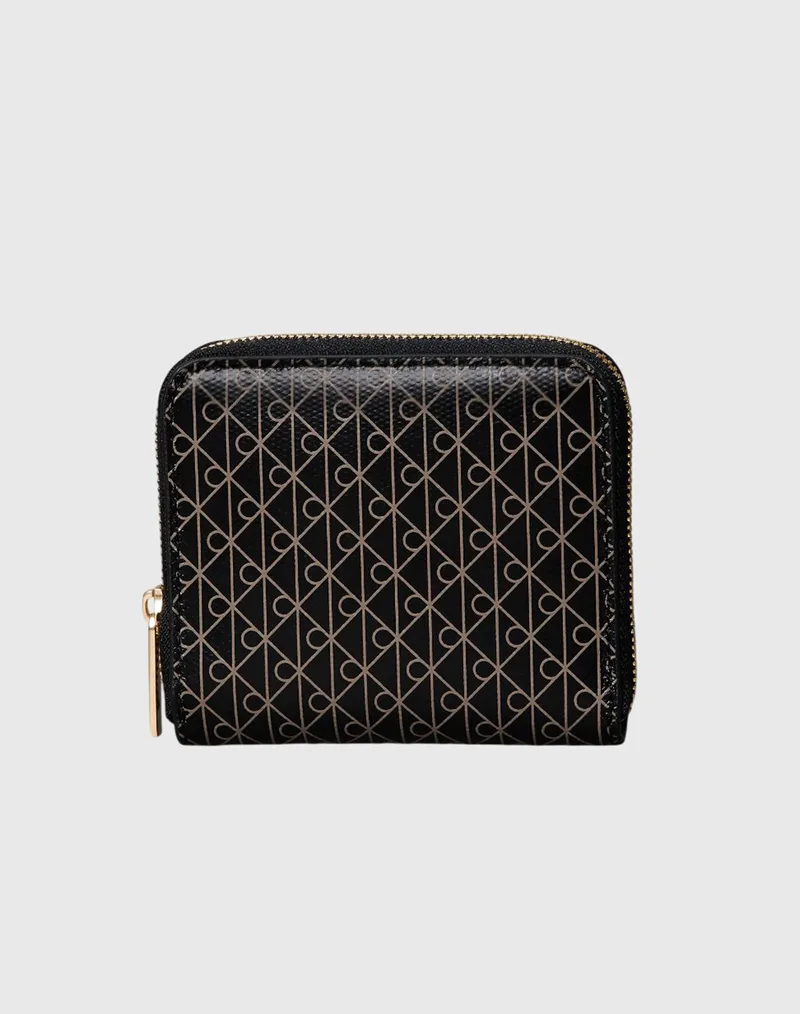CALVIN KLEIN JEANS AOP SQUARE ZIP AROUND LV04F1089G-2XA Black