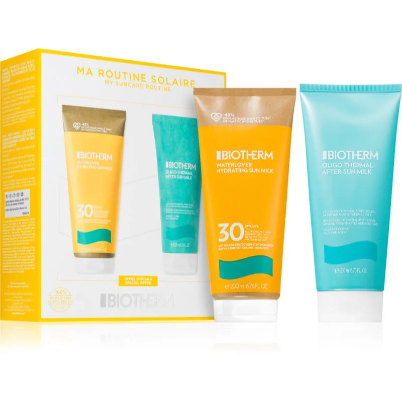 Biotherm Waterlover Sun Milk σετ δώρου unisex