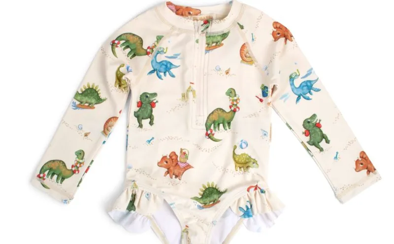Filibabba Vilje UV Suit Dino Beach
