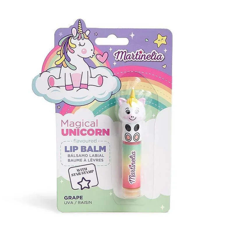 Lip Gloss Magical Unicorn Με Σφραγίδα Martinelia Grape