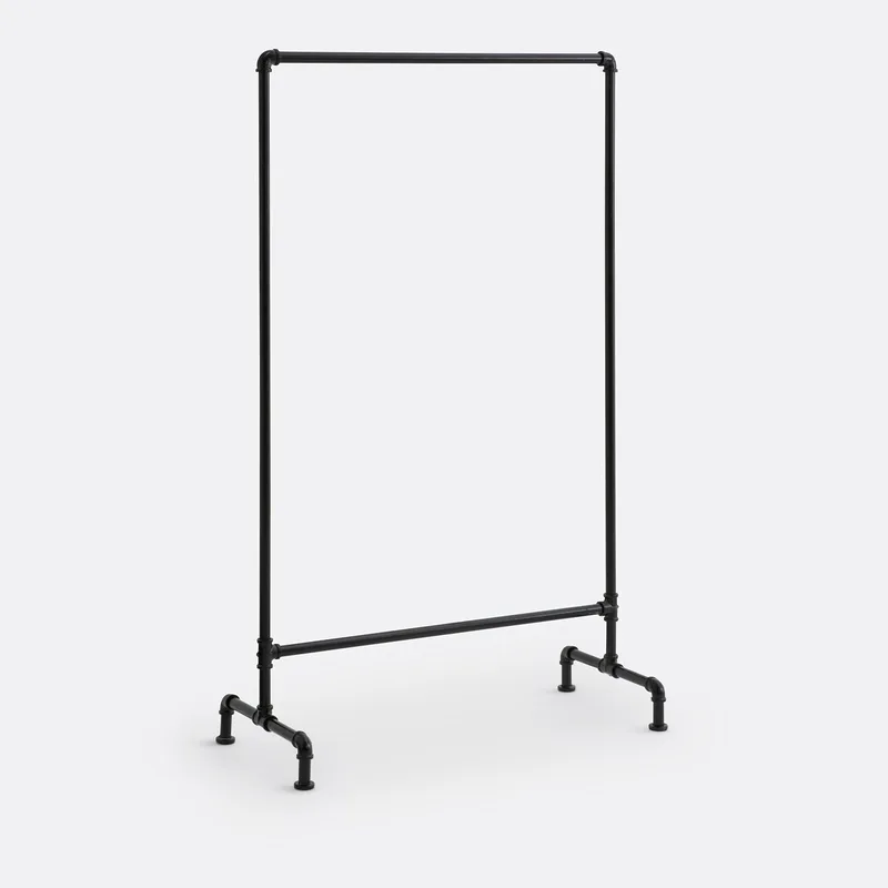 Ράγα ρούχων σε βιομηχανικό στυλ Π93xΥ152cm