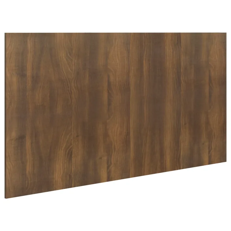 vidaXL Κεφαλάρι Κρεβατιού Καφέ Δρυς 160x1,5x80 εκ. Επεξεργασμένο Ξύλο