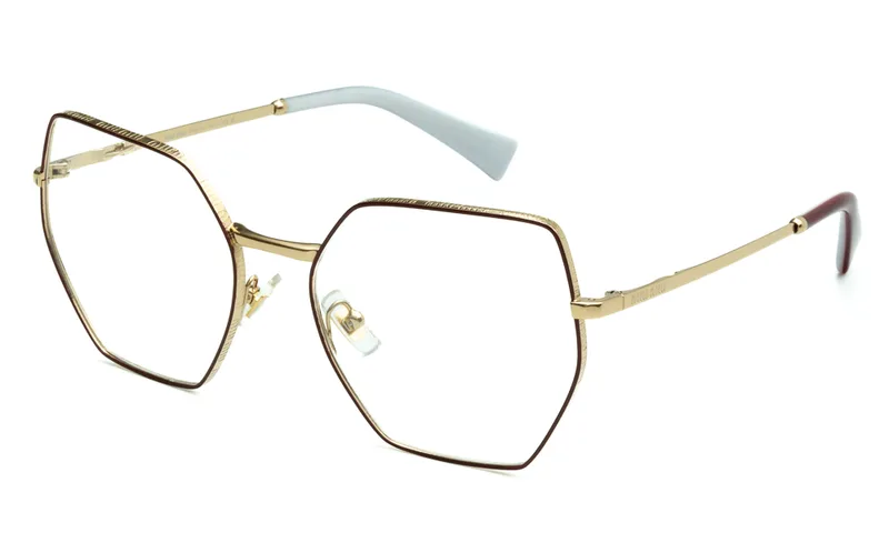 MIU MIU ΣΚΕΛΕΤΟΣ ΟΡΑΣΕΩΣ MIU MIU 50VV 09X101 5518 50VV Χρυσό