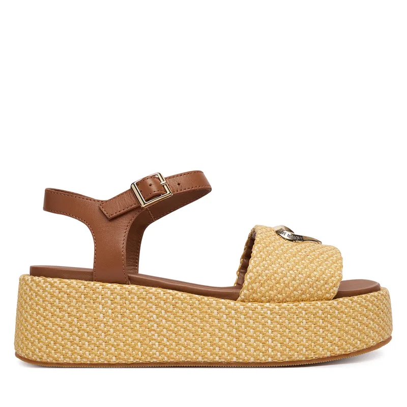 Σανδάλια LOVE MOSCHINO JA16127I0OJR610B Μπεζ