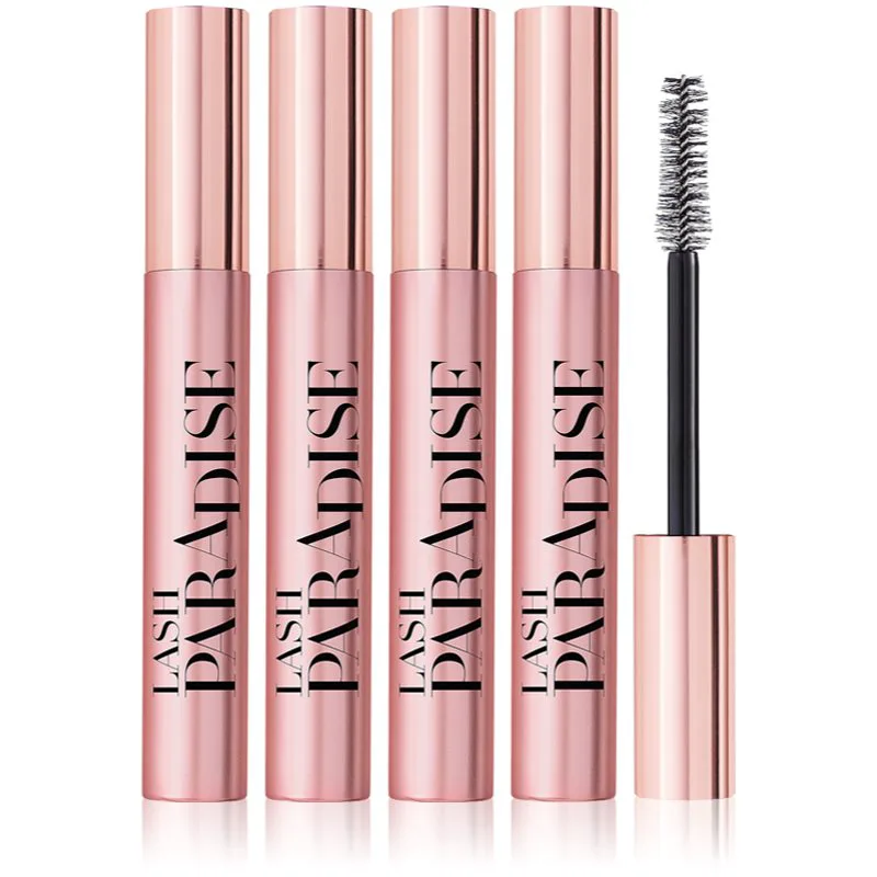 L’Oréal Paris Lash Paradise μάσκαρα για επιμήκυνση των βλεφαρίδων για έξτρα όγκο Black 4x