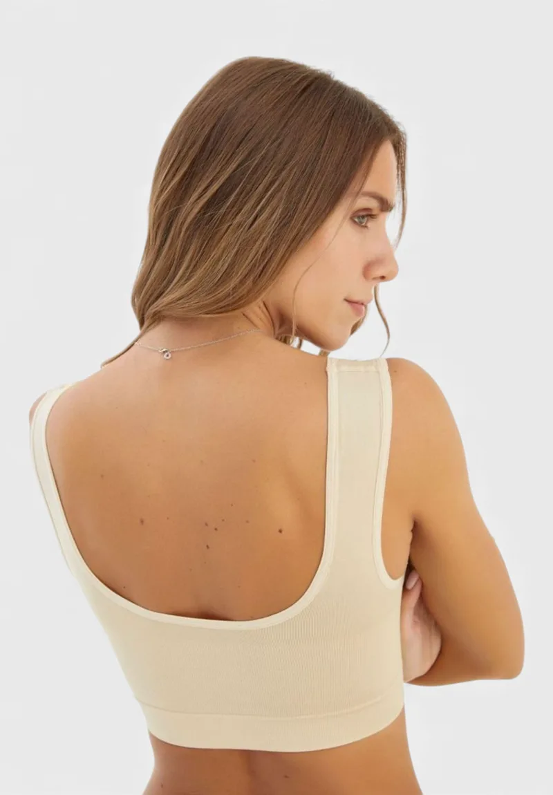 Μπουστάκι Γυναικείο Minimizer Norddiva Seamless Μπεζ NRD9280-2-Μπεζ