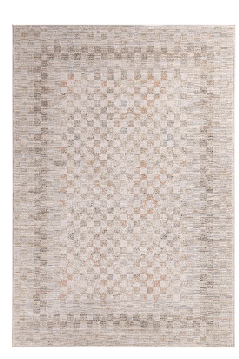 Χαλί Σαλονιού 160X230 Royal Carpet Mona 421 Μπεζ Blue (160x230)