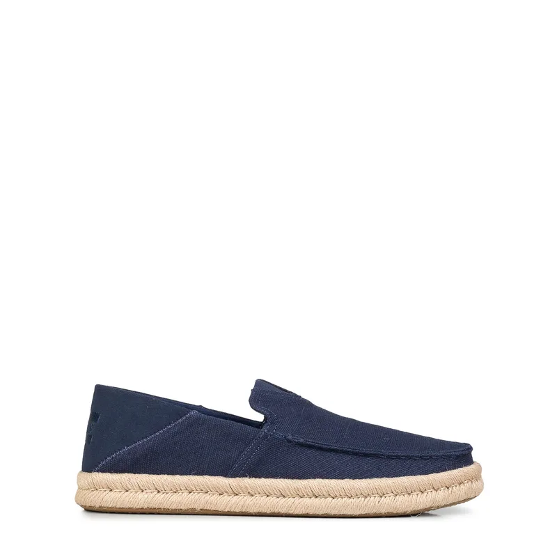Εσπαντρίγιες ανδρικές Toms Μπλε 10020889 Heritage Alonso Loafer Rope 262