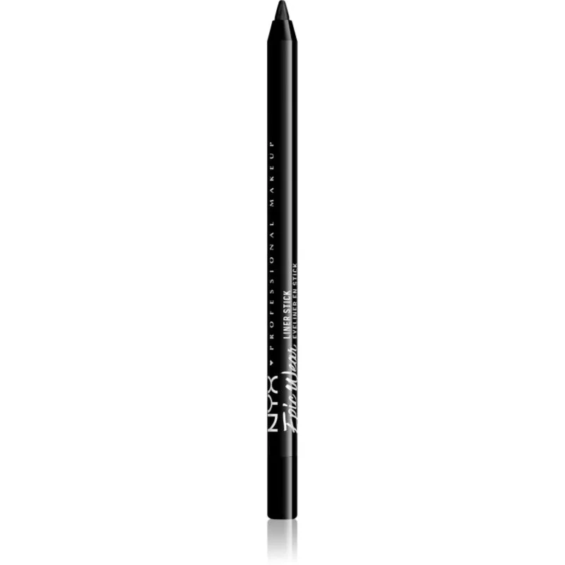 NYX Professional Makeup Epic Wear Liner Stick αδιάβροχο μολύβι για τα μάτια απόχρωση 08 - Pitch Black 1.2 γρ