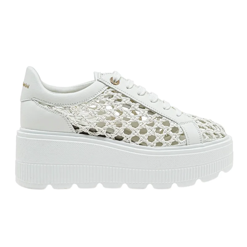 Γυναικεία Sneakers Renato Garini 2201-61RG01 Λευκό Πλεκτό W119R611326M