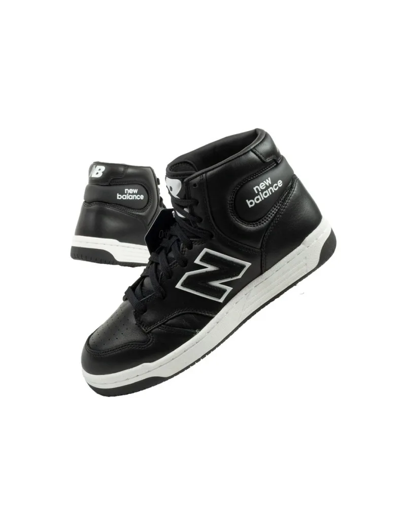 New Balance 480 men's hightop sneakers black