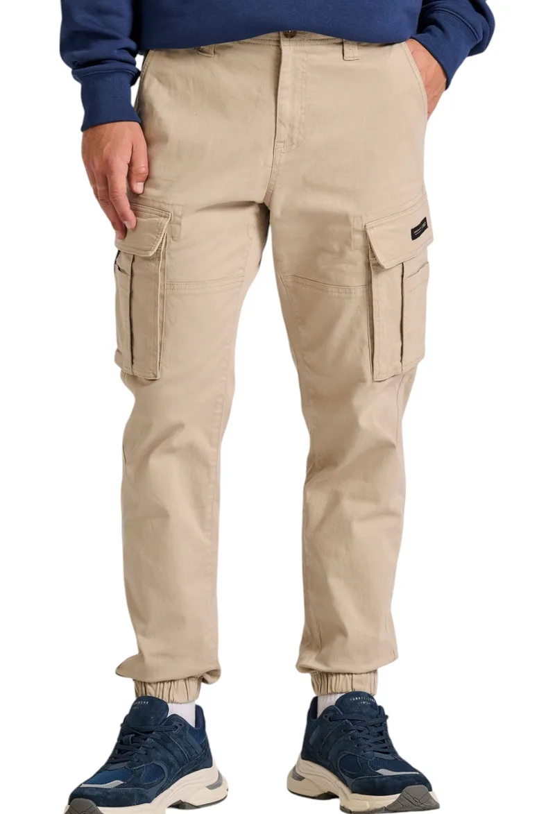 Παντελόνι Υφασμάτινο Funky Buddha Cargo FBM010-030-02-ASH Ανδρικό