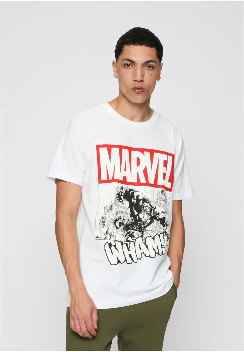 Avengers Smashing Hulk Tee Merchcode MC853-00220 white