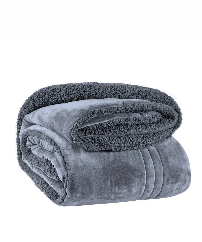 Κουβερτοπάπλωμα King Size με Sherpa Kentia Notturno 22 260x240