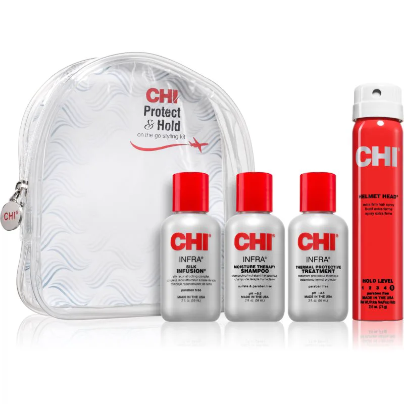 CHI Protect & Hold On The Go Styling Kit σετ ταξιδιού για τα μαλλιά