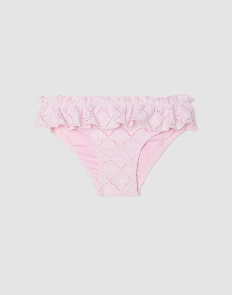 OVS GIRL FRILL BRIEF LACE 2569210-LILAC SNOW Ροζ