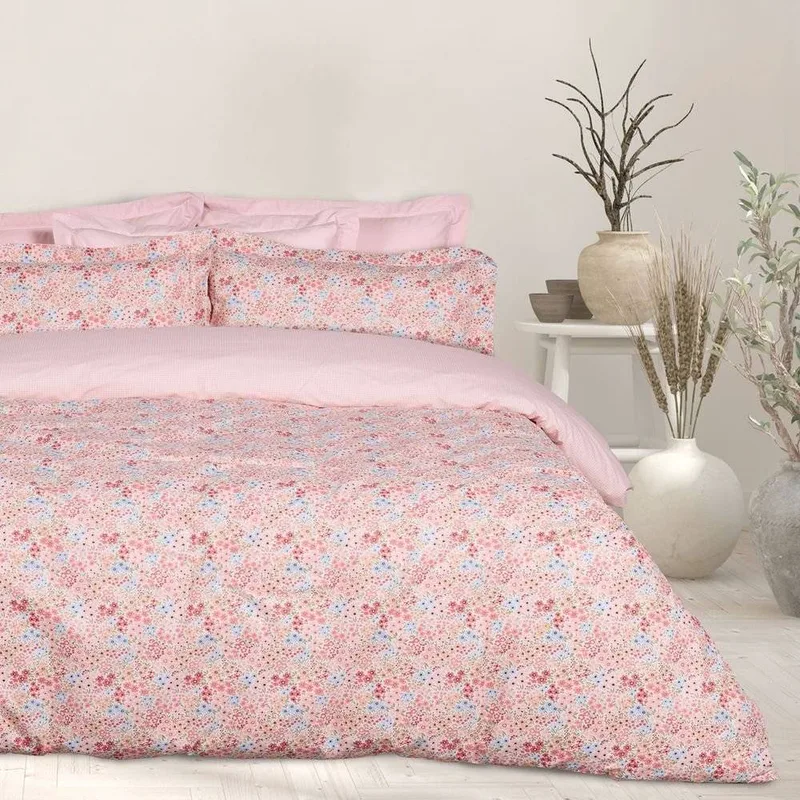 ΣΕΝΤΟΝΙΑ ΥΠΕΡΔΙΠΛΑ DAS HOME HAPPY 9671 ΣΕΤ 4 ΤΜΧ (240X260CM)