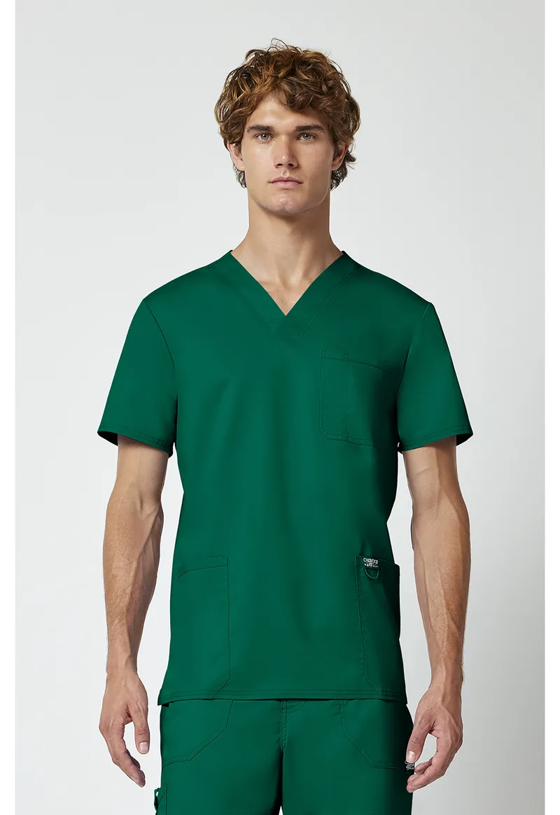 Ανδρική Μπλούζα Cherokee Revolution | V-Neck | 3 Τσέπες | Hunter Green