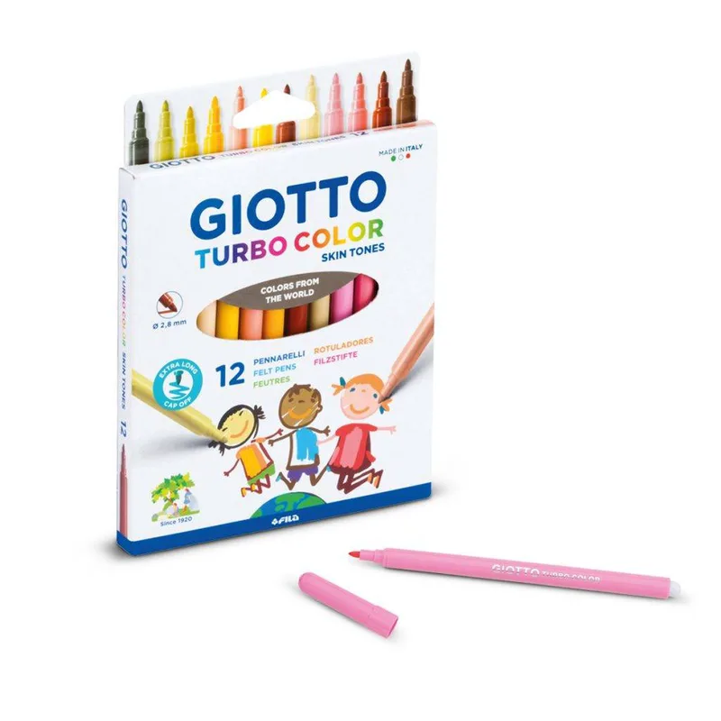 F526900 ΜΑΡΚΑΔΟΡΟΙ GIOTTO TURBO COLOR SKINTONES ΜΕ ΛΕΠΤΗ ΜΥΤΗ
