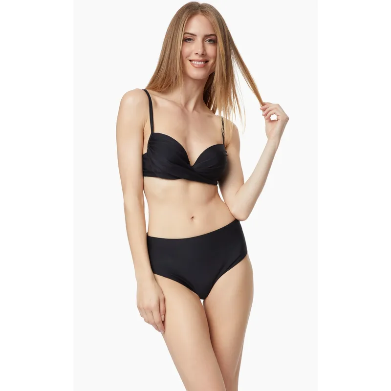 MINERVA Γυναικείο Bikini Top - Μαύρο