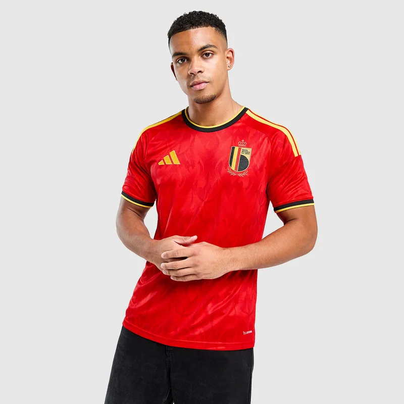 adidas Εθνική Βελγίου 26 Home Ανδρική Ποδοσφαιρική Φανέλα (9000262855_92440)