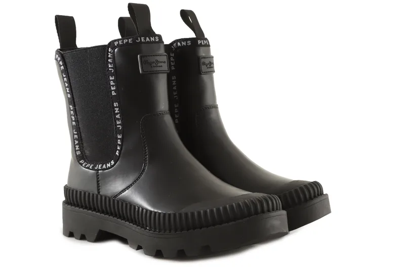 Μποτάκια Pepe Jeans Gum Chelsea PLS50466-999-BLACK Γυναικείο