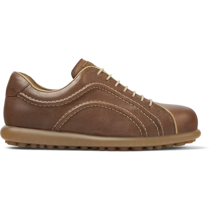 CAMPER Pelotas - Με κορδόνια Για Ανδρικα - Καφέ, Μέγεθος 45, Smooth leather