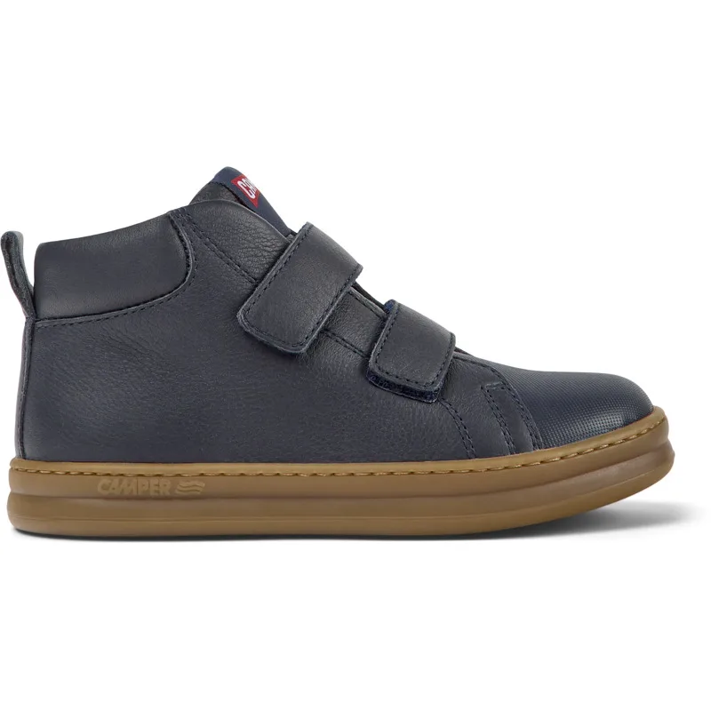 CAMPER Runner - Μπότες Για Κορίτσια - Μπλε, Μέγεθος 29, Smooth leather/Cotton fabric