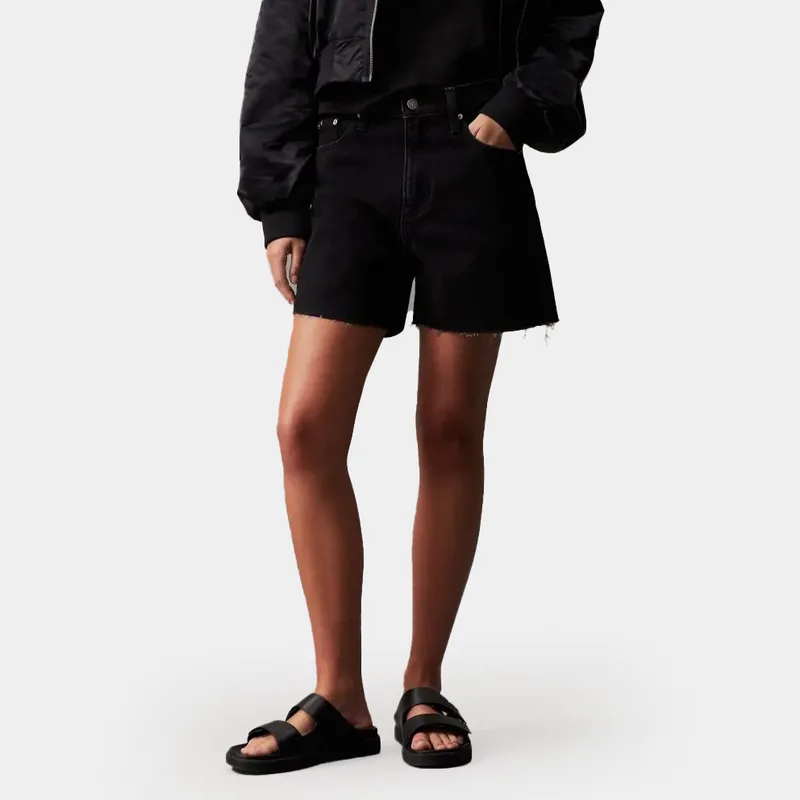 Calvin Klein Mom Γυναικείο Τζιν Σορτς (9000182817_36156)