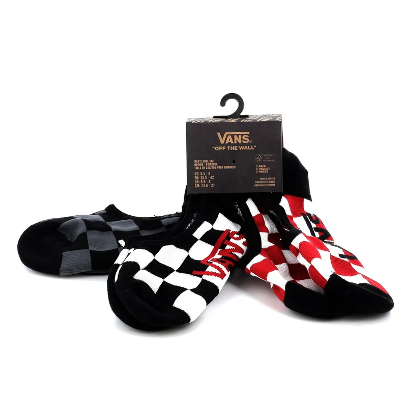Παιδικές Κάλτσες για Αγόρι Vans Πολύχρωμες VN00XS9RLM1 3 Ζευγάρια