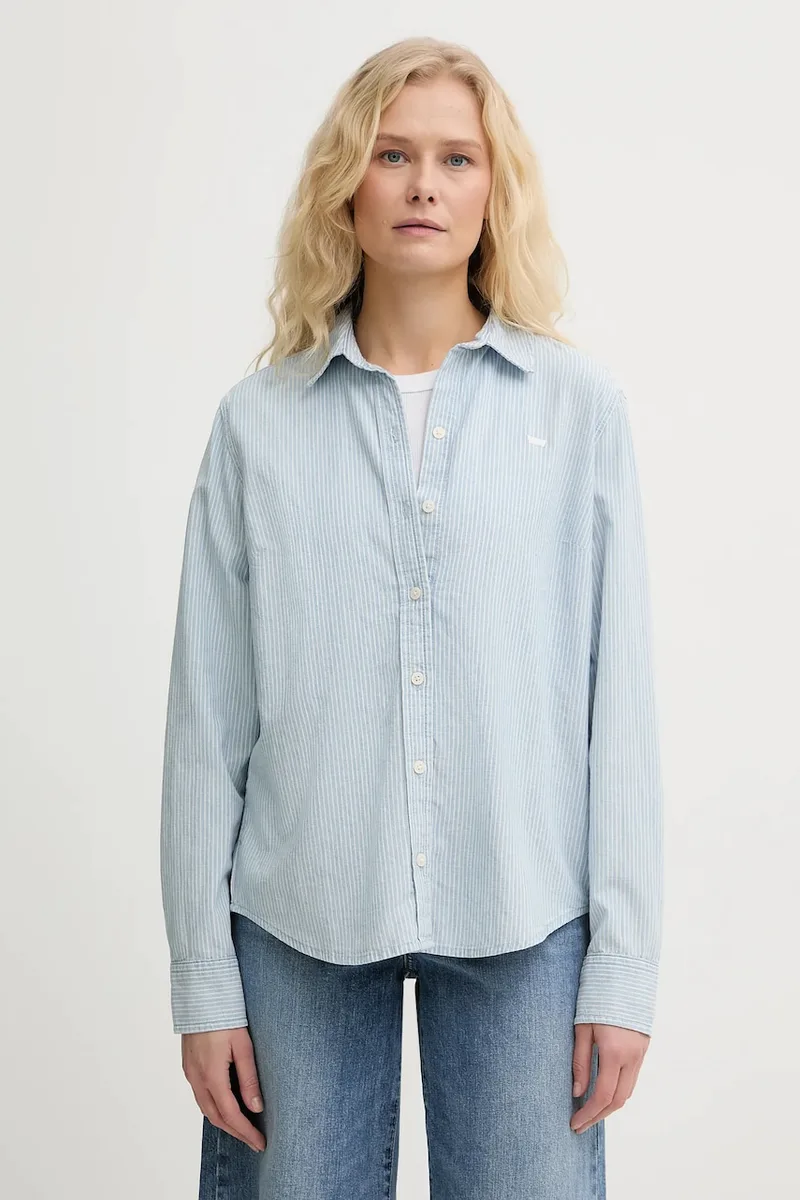 Βαμβακερό πουκάμισο Levi's THE CLASSIC BW SHIRT