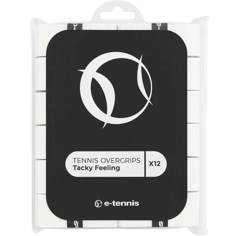 E-Tennis Perforated Overgrips x 12