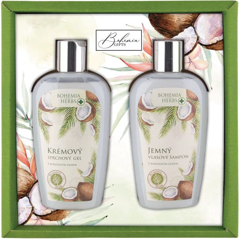 Bohemia Gifts & Cosmetics Bohemia Herbs Coconut Oil σετ δώρου