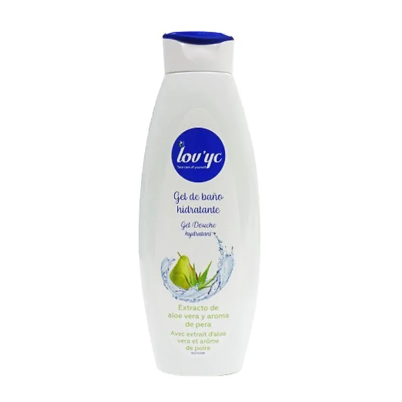 Lovyc Lov Yc Bath Gel 750ml Moisturizing Aloe Vera