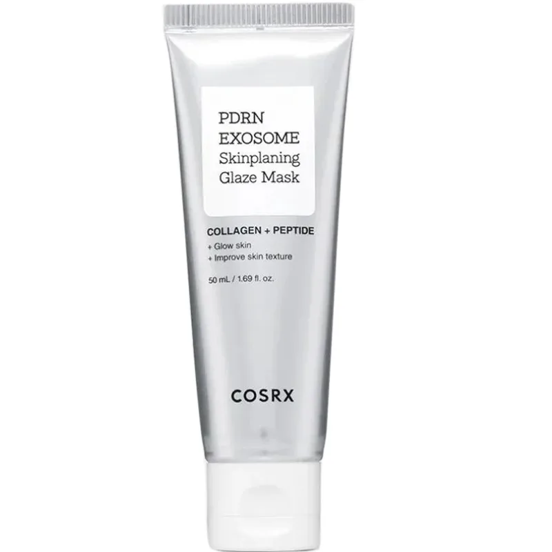 COSRX PDRN Exosome Skinplaning Colagen & Peptide Cream to Film Glaze Mask Ενυδατική Γαλακτώδης Peel Off Μάσκα για Λάμψη με Κολλαγόνο & Πεπτίδια 50ml