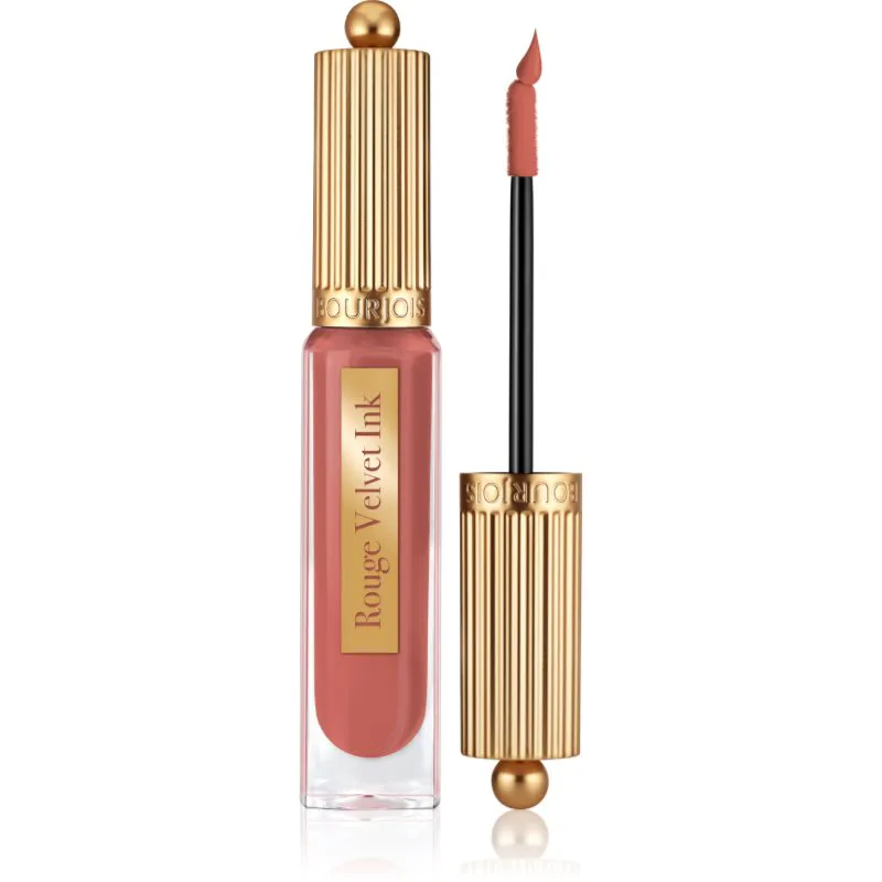 Bourjois Rouge Velvet Ink υγρό κραγιόν με ματ αποτελέσματα απόχρωση 06 Rose & Merveille 3.5 ml