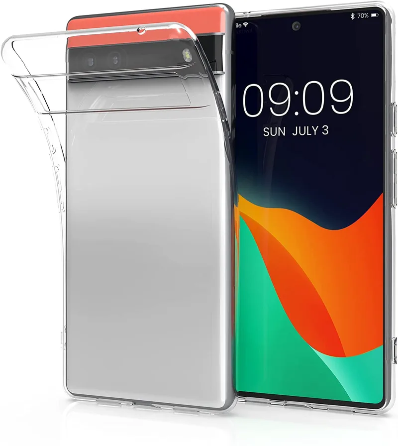 KWmobile Διάφανη Θήκη Σιλικόνης Google Pixel 6a - Transparent (58331.03)