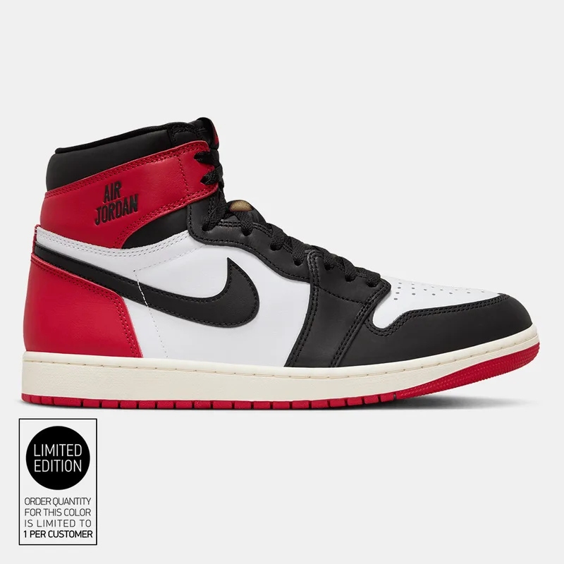 Jordan Air 1 "Black Toe" Retro High Og Ανδρικά Μποτάκια (9000197215_80451)