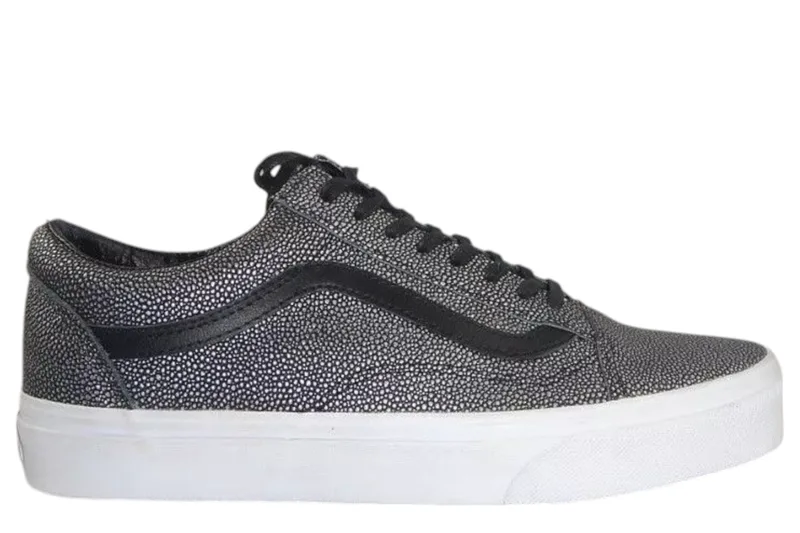 Sneaker Vans Low Smsu Old Skool Embossed Stingray VN0004OJJQY1-Black