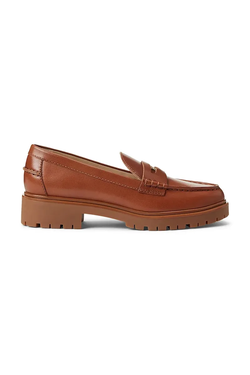 Δερμάτινα μοκασίνια Lauren Ralph Lauren Marli