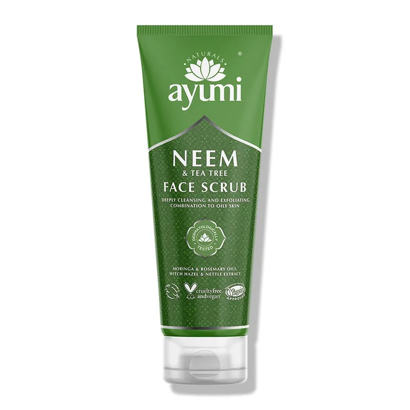 Neem & Tea Tree Face Scrub 125ml