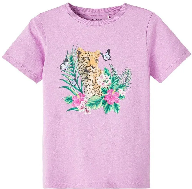 T-SHIRT NAME IT 13213302 NKFHILDE ΑΝΟΙΧΤΟ ΜΩΒ (158-164 CM)-(13-14 ΕΤΩΝ)