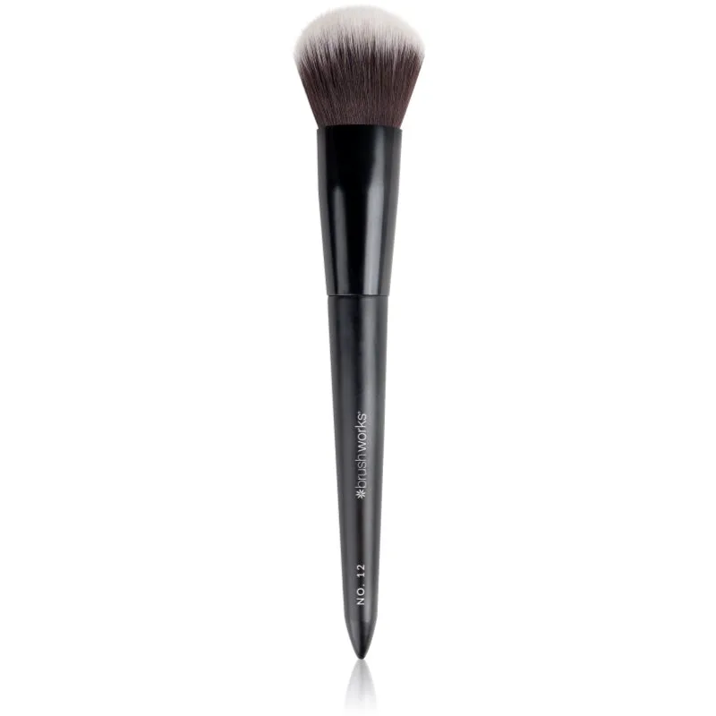 Brushworks Back Comb Brush πινέλο για ρουζ τύπος NO. 12 1 τμχ