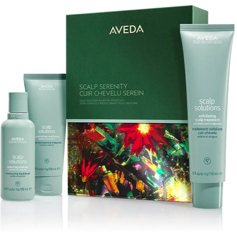 Aveda Holiday Scalp Serenity: Scalp Solutions™ Balancing Essentials χριστουγεννιάτικο σετ δώρου για τα μαλλιά