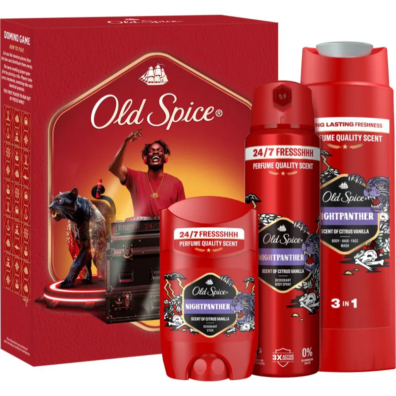 Old Spice Nightpanther DJ σετ δώρου για άντρες