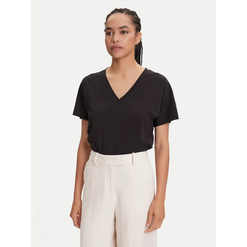 Marc O'Polo T-Shirt 506 2067 51445 Μαύρο Regular Fit