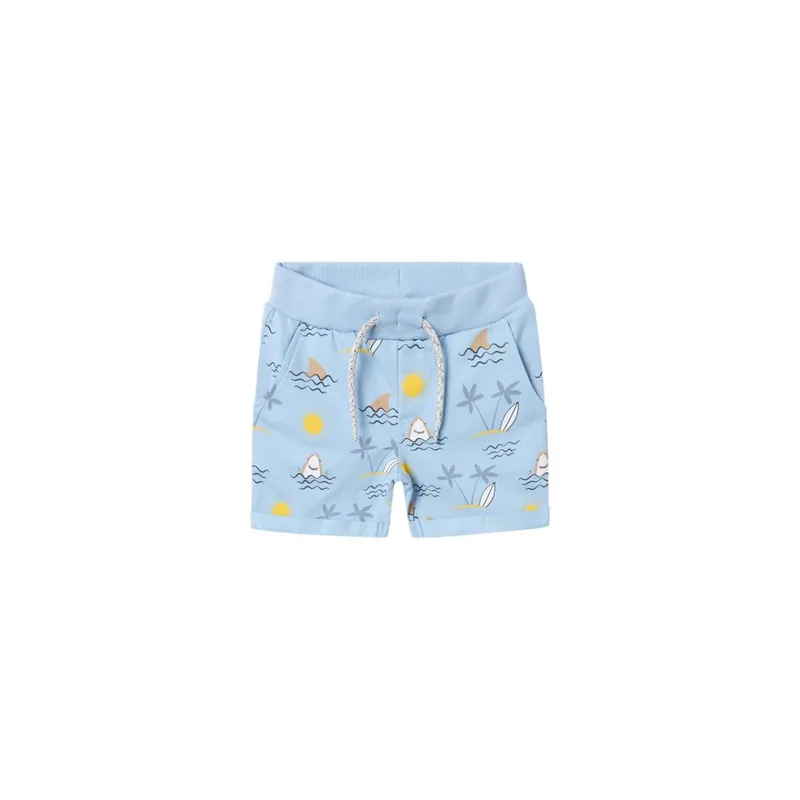Βερμούδα φούτερ αγόρι name it-13215007-Chambray Blue
