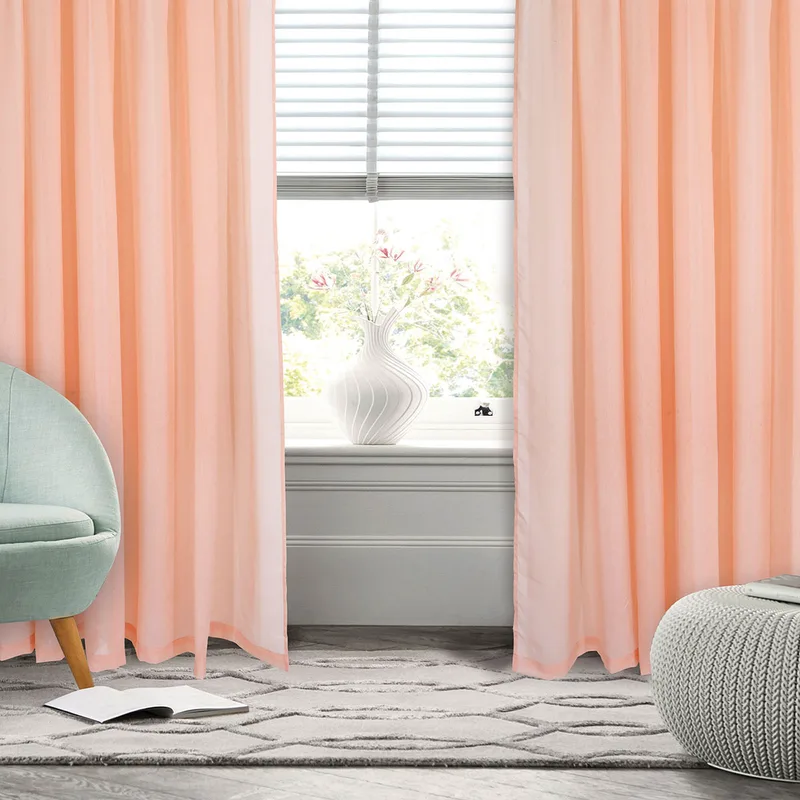 Κουρτίνα (300x270) Με Τρέσα Das Home Organza 2194 Ροζ